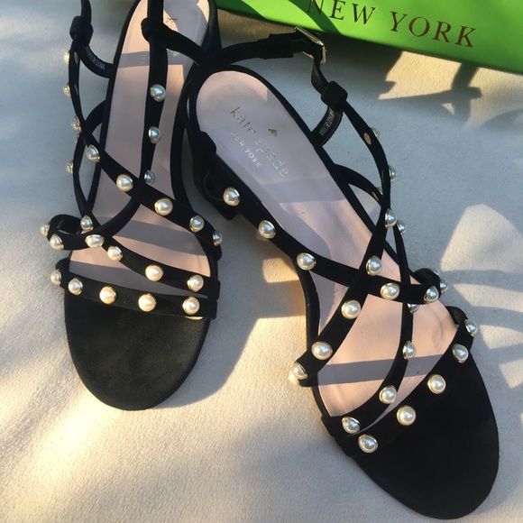 Kate Spade “Wynne” Sandal w/ Pearls - Picture 4 of 8
